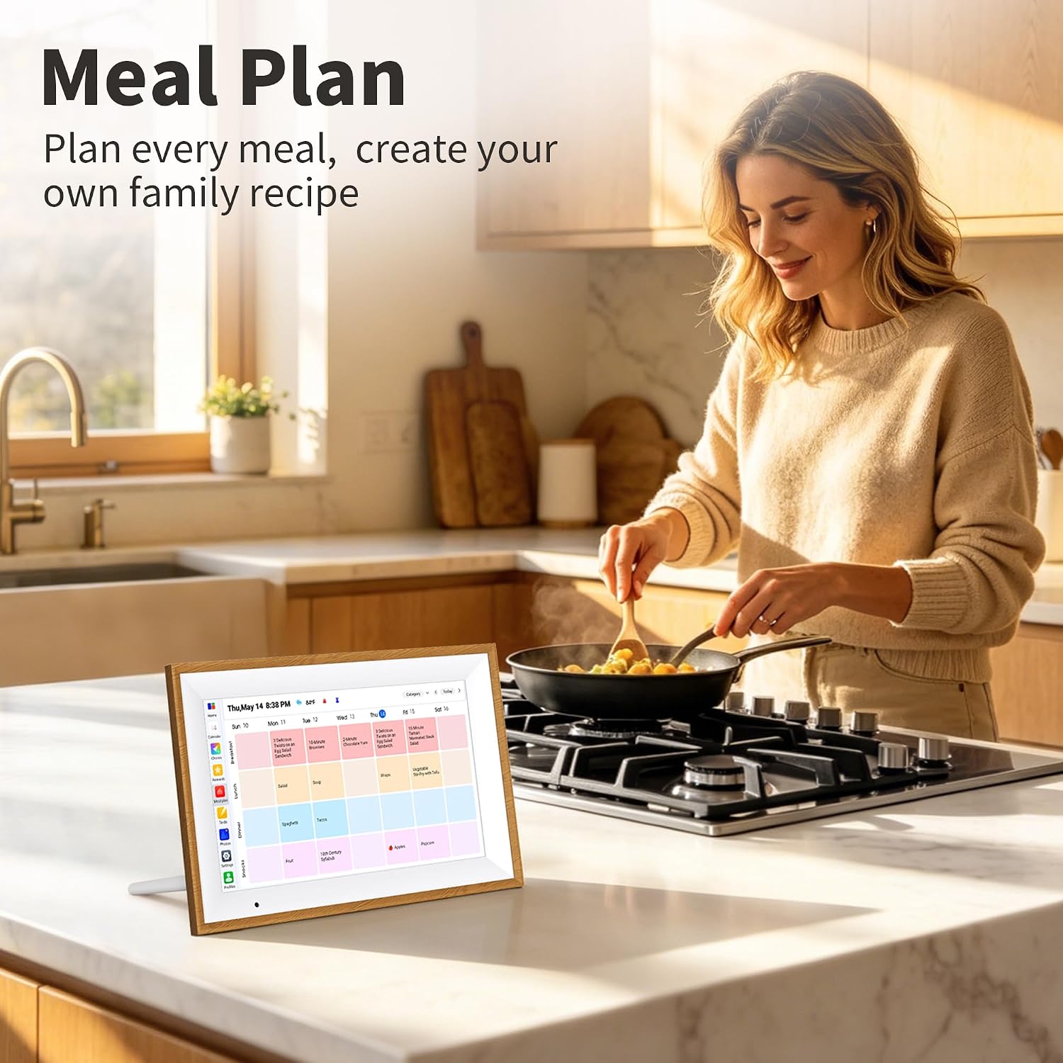 Detalle de Digital Calendar 10.1-Inch Family Planner