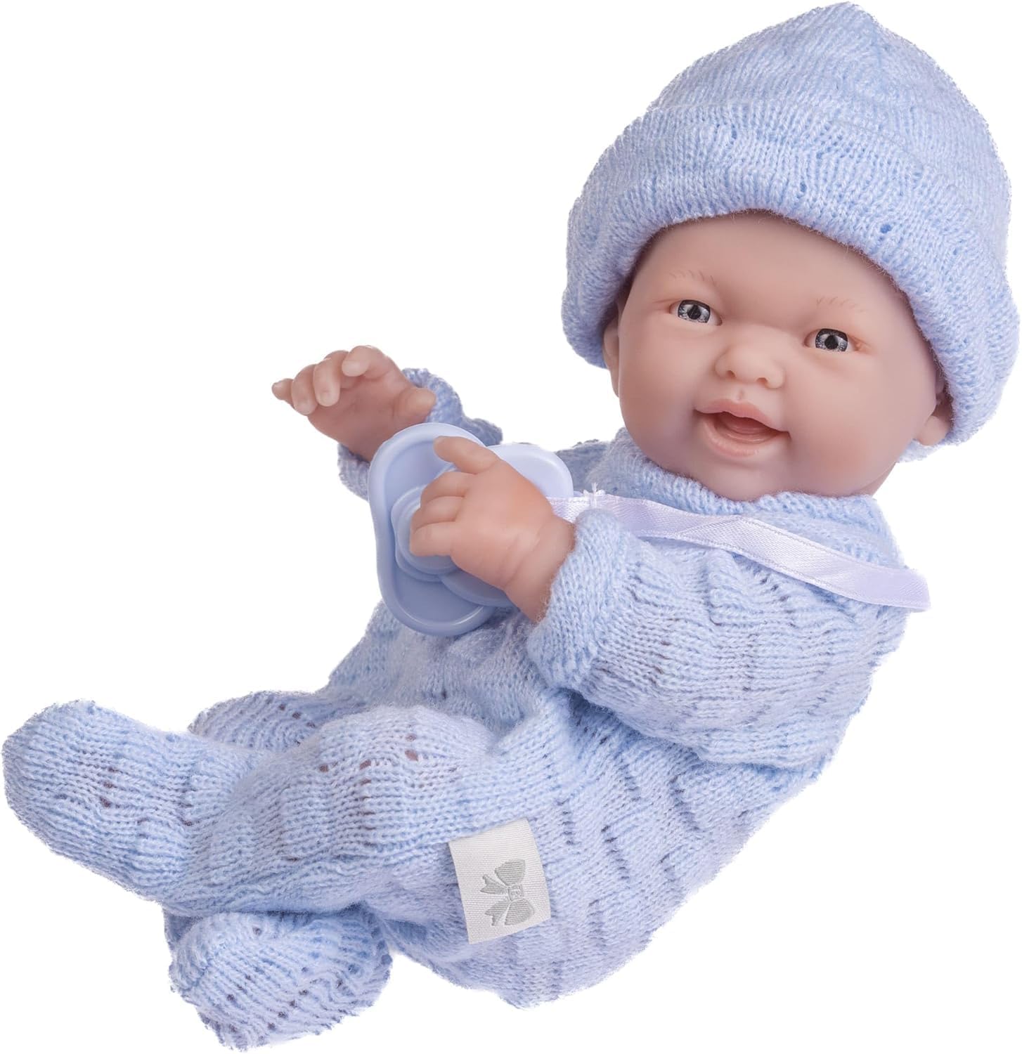 Berenguer 18452 Bambola Mini Bebè con Tutina in morbido vinile
