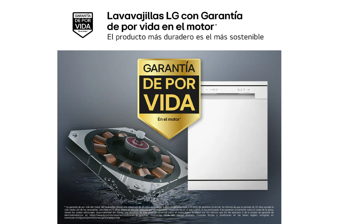 Thumbnail 3 de LG DF142FW Outlet lavavajillas Blanco