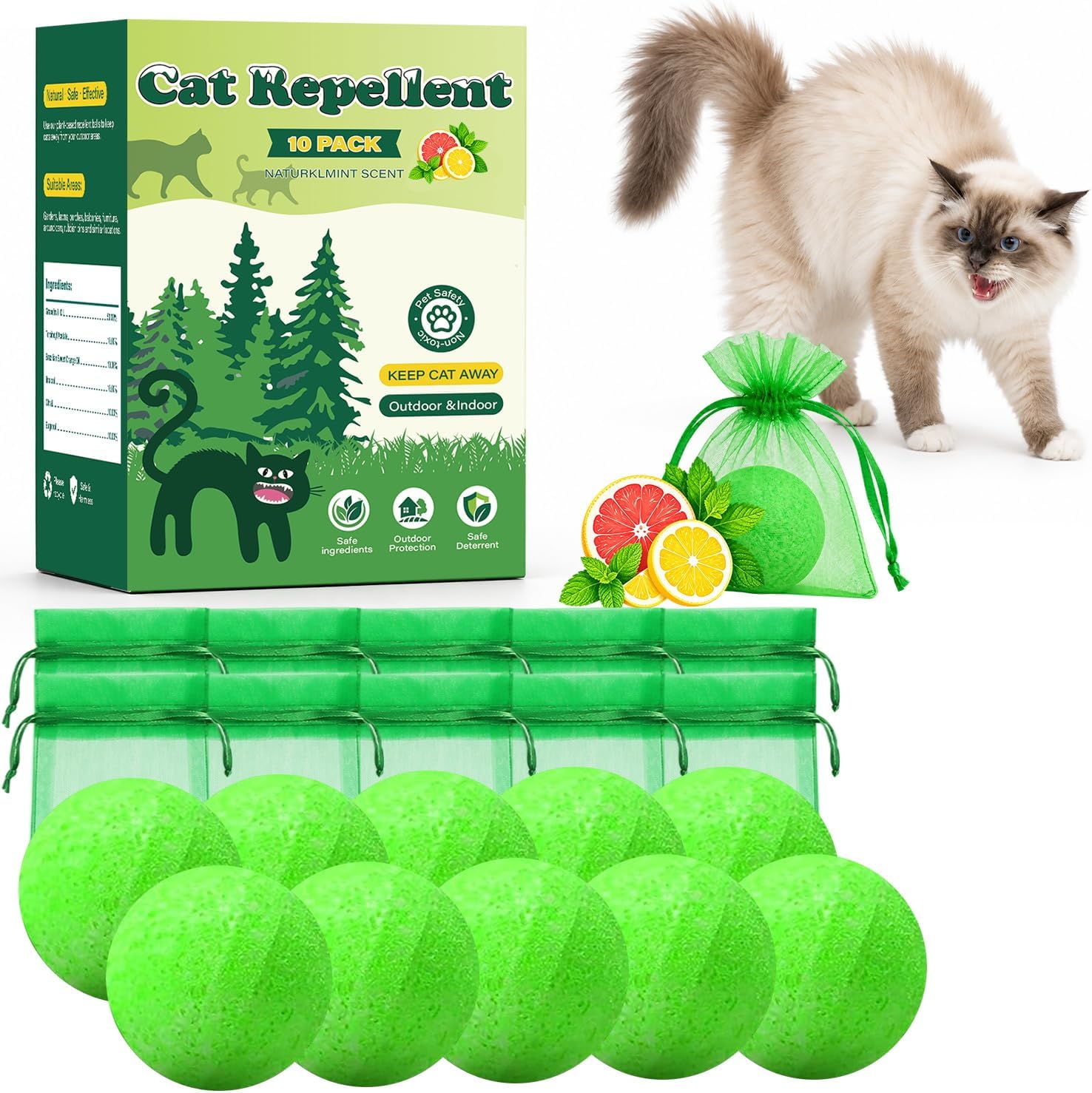 Detalle de Cat Repellent Scent Balls