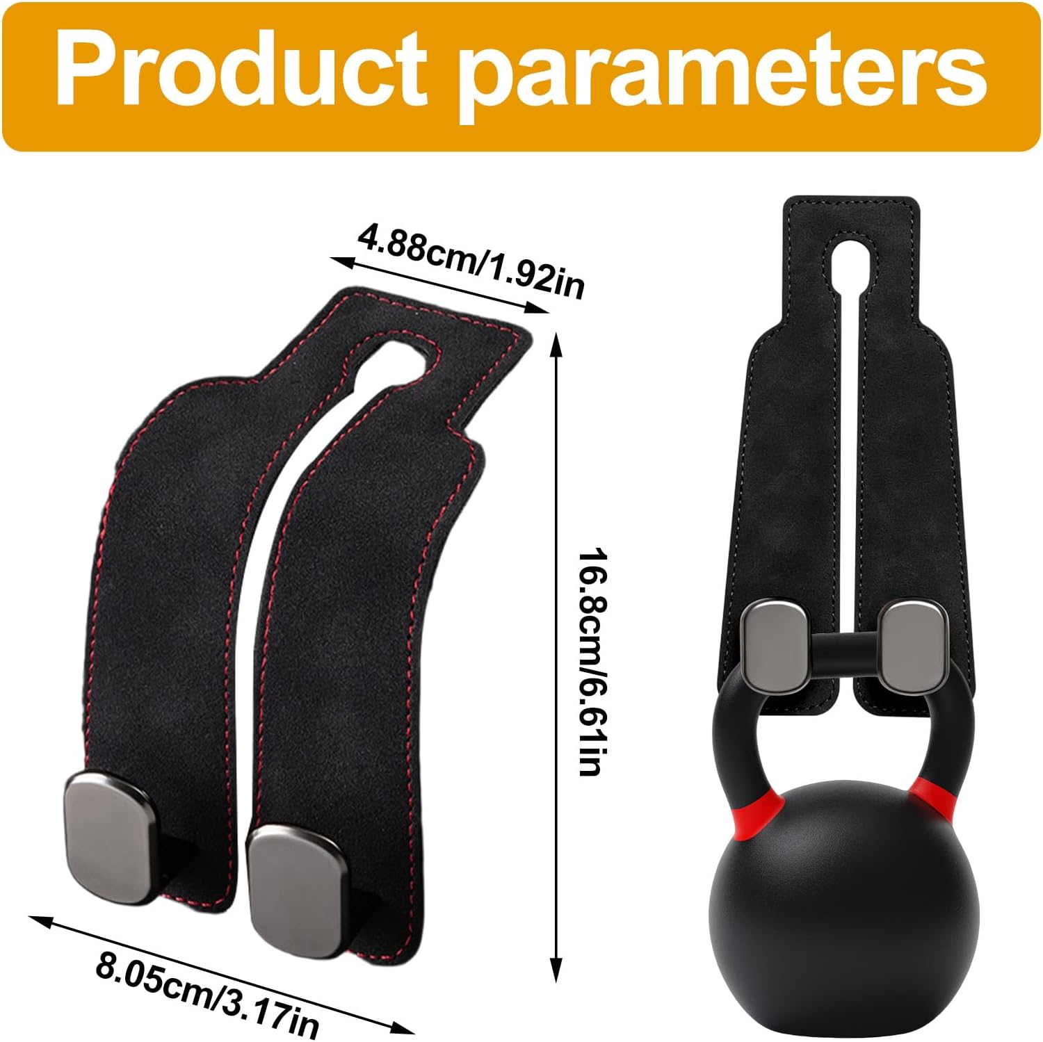 Detalle 2 de JinnEterri Car Purse Hook: Heavy-Duty Headrest Hooks (2-pack or 4-pack) for Car Organization