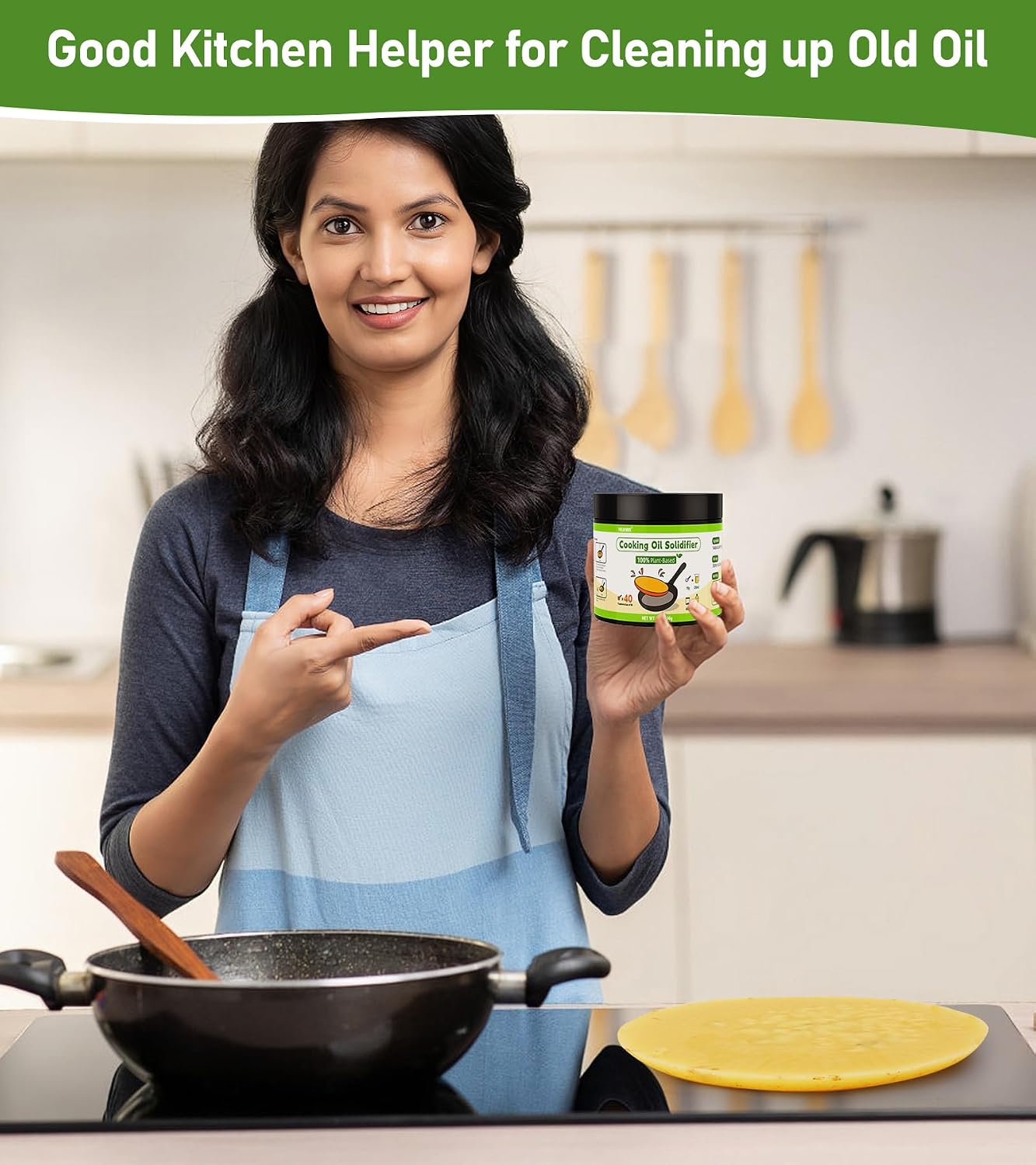 Thumbnail 6 de YULOFMVE Cooking Oil Solidifier Powder, 14 oz