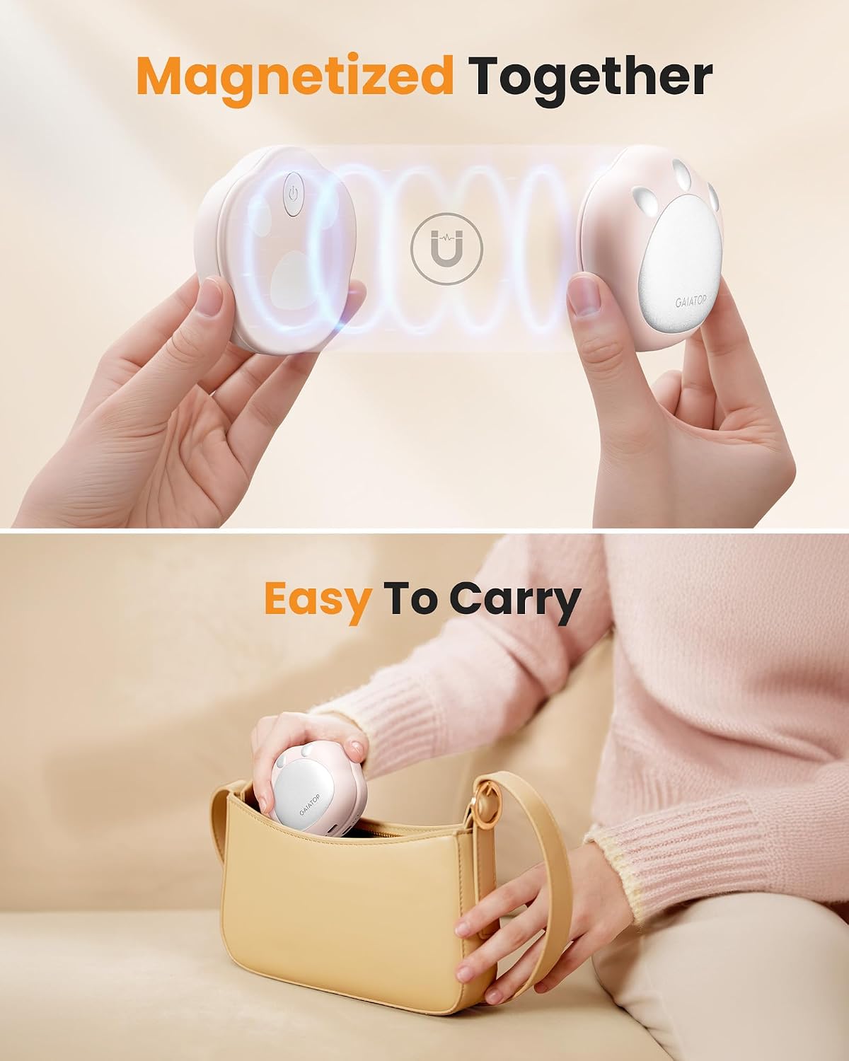 Detalle 2 de Gaiatop Hand Warmers Rechargeable 2 Pack