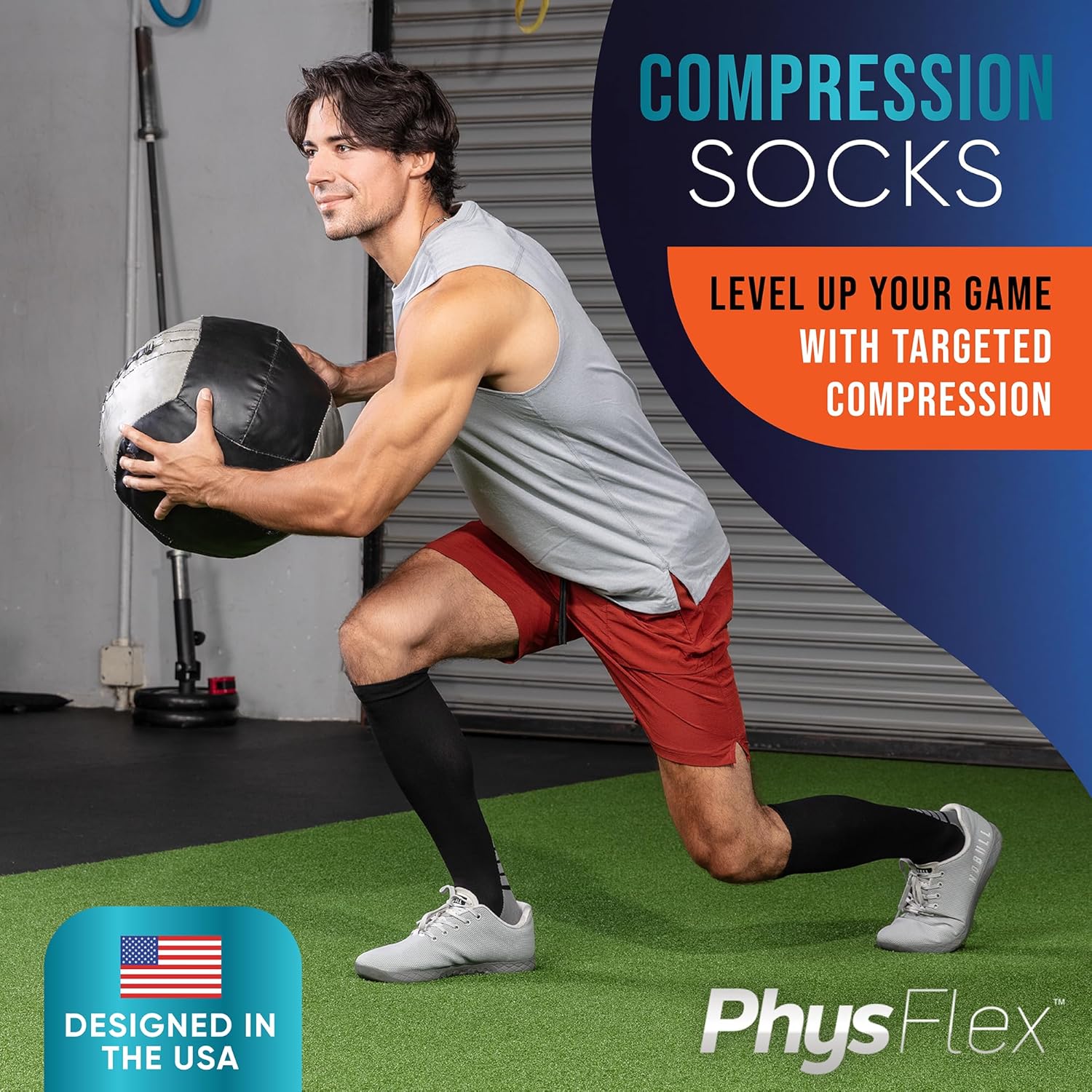 Thumbnail 5 de Compression Socks for Women & Men 20-30 mmHg for Circulation Support