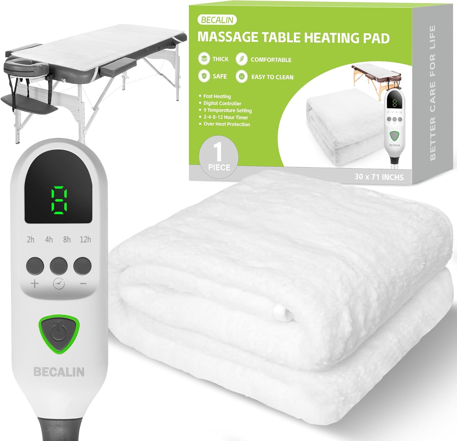 Detalle de Massage Table Warmer 9 Heat Settings