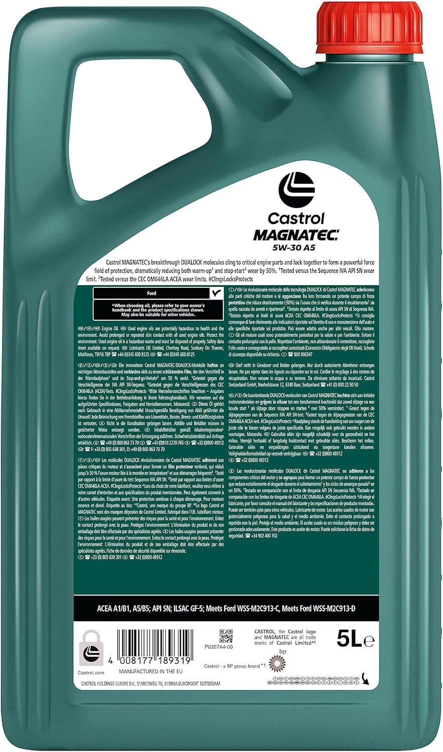 Thumbnail 3 de Castrol MAGNATEC 5W-30 Motoröl 5L 🛢