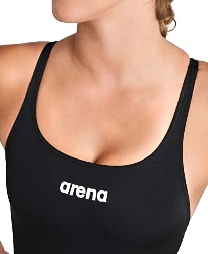 Detalle de ARENA Solid Swim PRO Team Costume Intero Donna — Costume da bagno sportivo in MaxLife Eco
