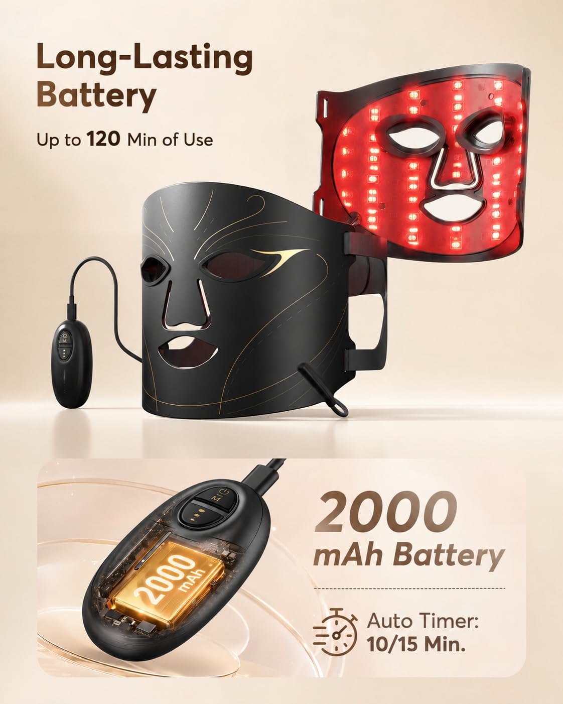 Thumbnail 5 de XSSNVV Red Light Therapy Mask