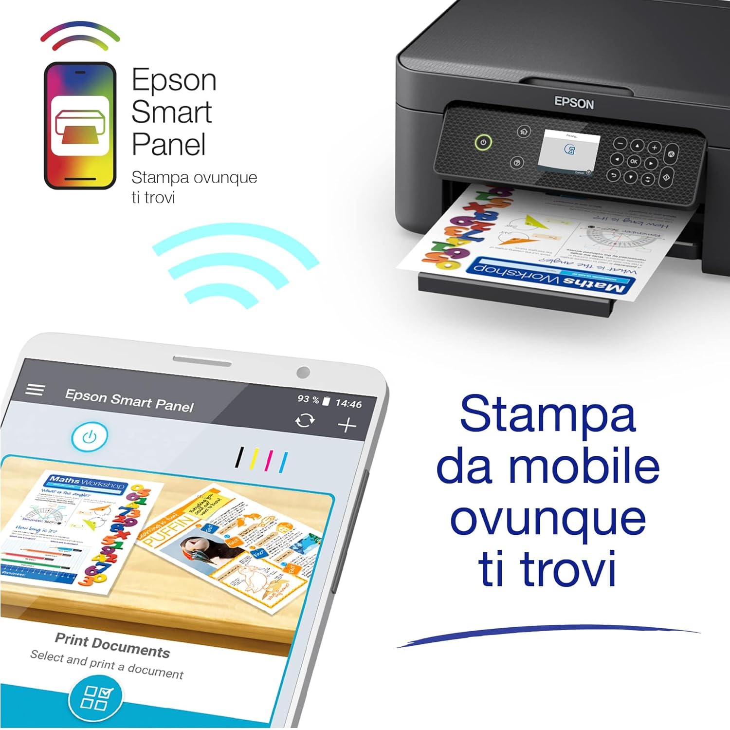 Thumbnail 3 de Epson Expression Home XP-4200 stampante multifunzione A4: Wi‑Fi, stampa fronte/retro e scansione/copía
