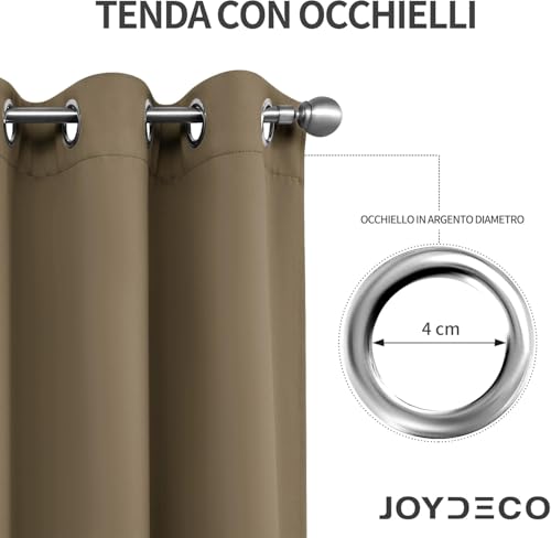 Detalle 2 de Rideau Joydeco 2 pièces 140 x 245 cm