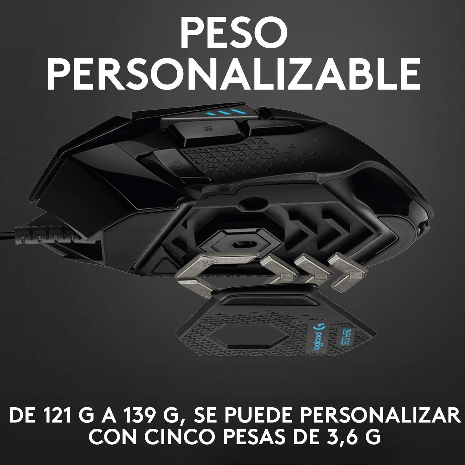 Thumbnail 2 de G502 HERO Ratón Gamer de Alto Rendimiento