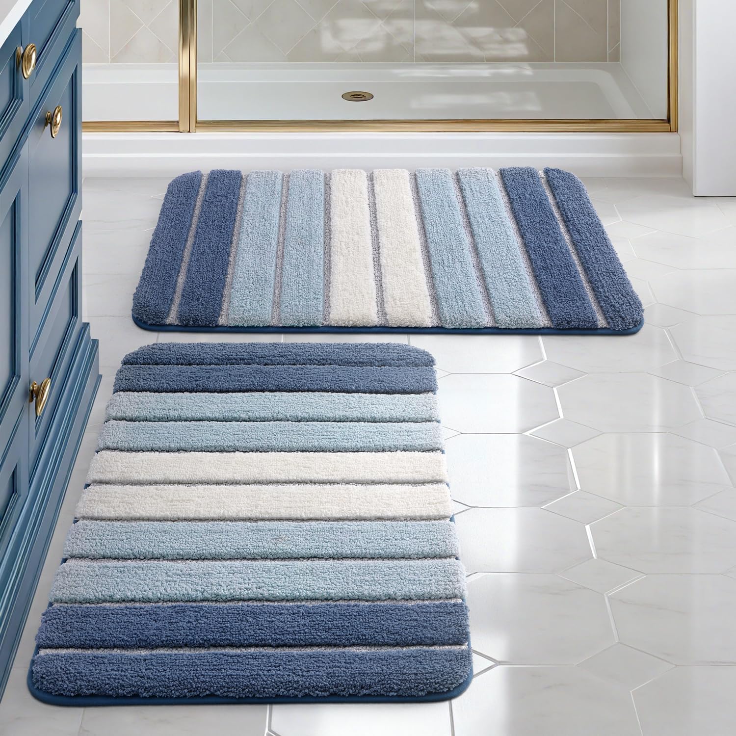 Detalle de DEXI Bath Mat Set 2pc 40 x 60 cm