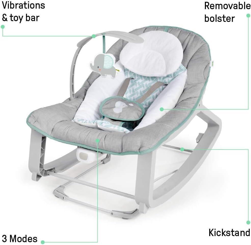 Detalle 2 de Ingenuity Keep Cozy sdraietta vibrante 18 kg
