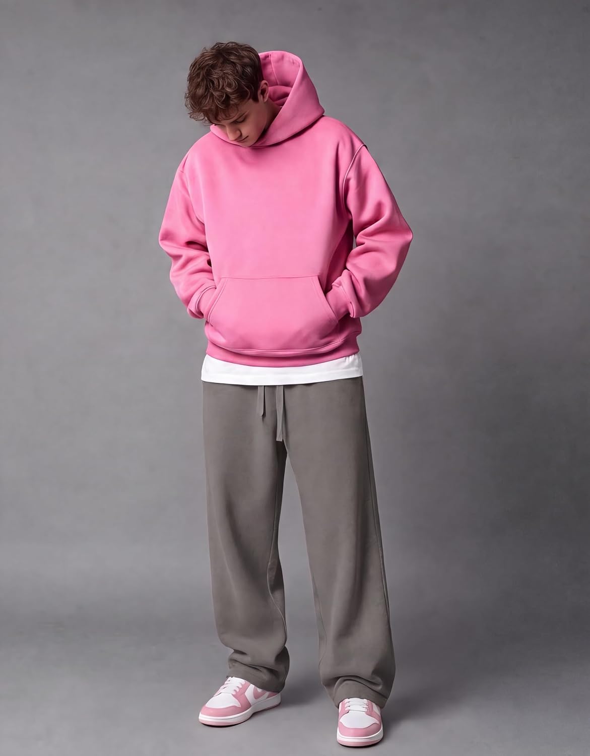 Detalle de COOFANDY Men's Sweatpants Cotton Fleece