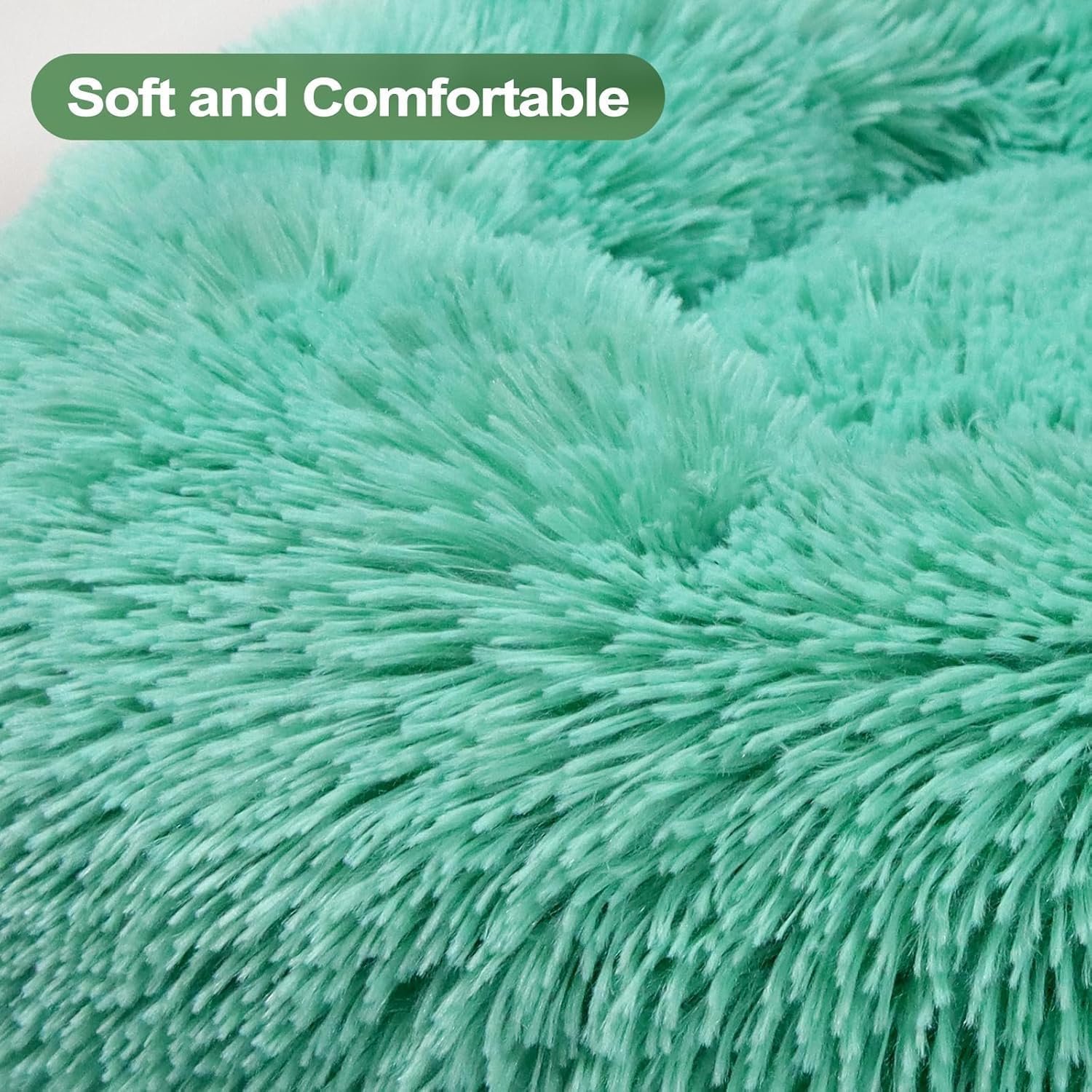 Detalle 2 de DONWEI Donut Bed 50x50cm calming dog bed
