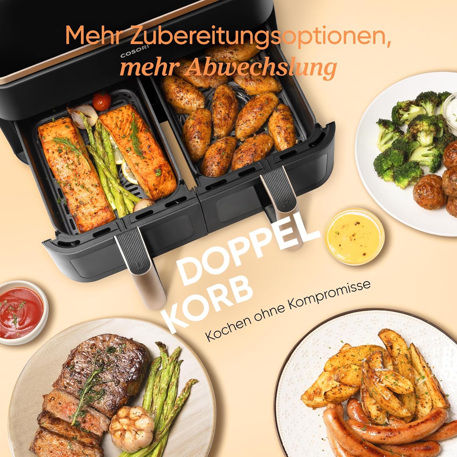 Thumbnail 5 de COSORI Heißluftfritteuse Dual Zone 8,5 L