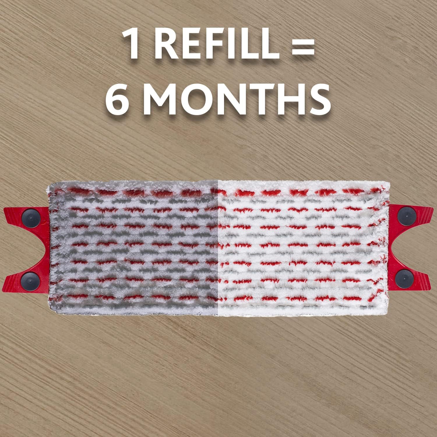 Detalle 2 de Recharge Vileda UltraMax 2en1 – Serpillière en microfibre innovante pour balai plat UltraMax