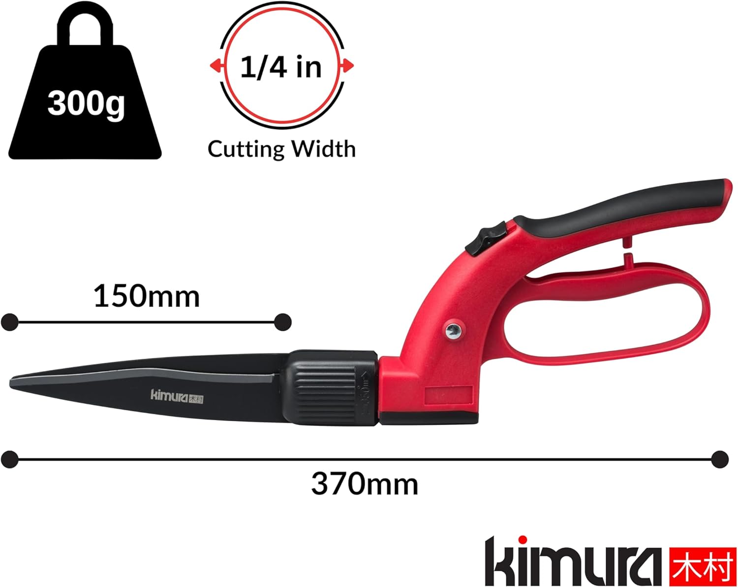 Thumbnail 3 de Kimura Pro Grass Shears 370mm SK5 blades