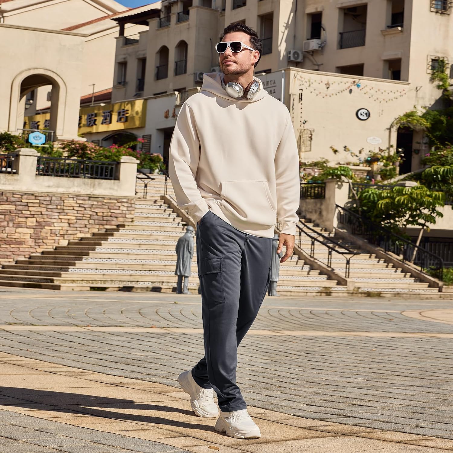 Thumbnail 5 de Aro Lora Mens Joggers 80% Polyester