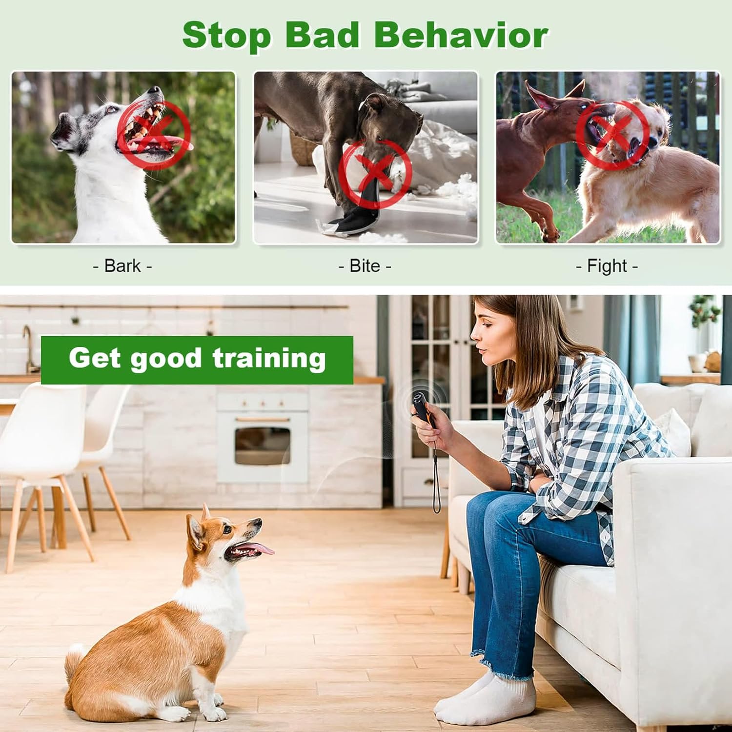 Detalle de Honey Paws ultrasonic anti barking device