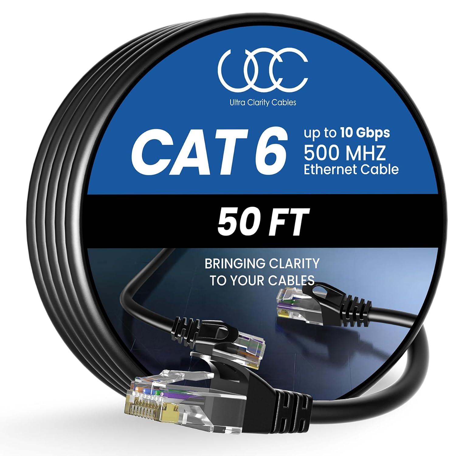 Detalle de Ultra Clarity Cables Cat 6 Ethernet Cable 50 ft