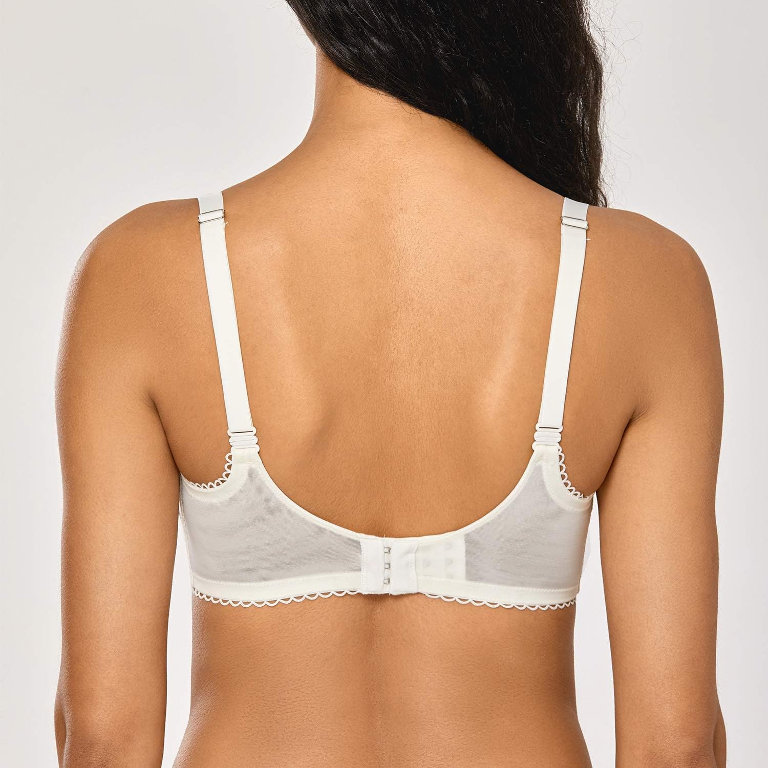 Detalle de DOBREVA Soutien‑Gorge Balconnet Transparent Sexy