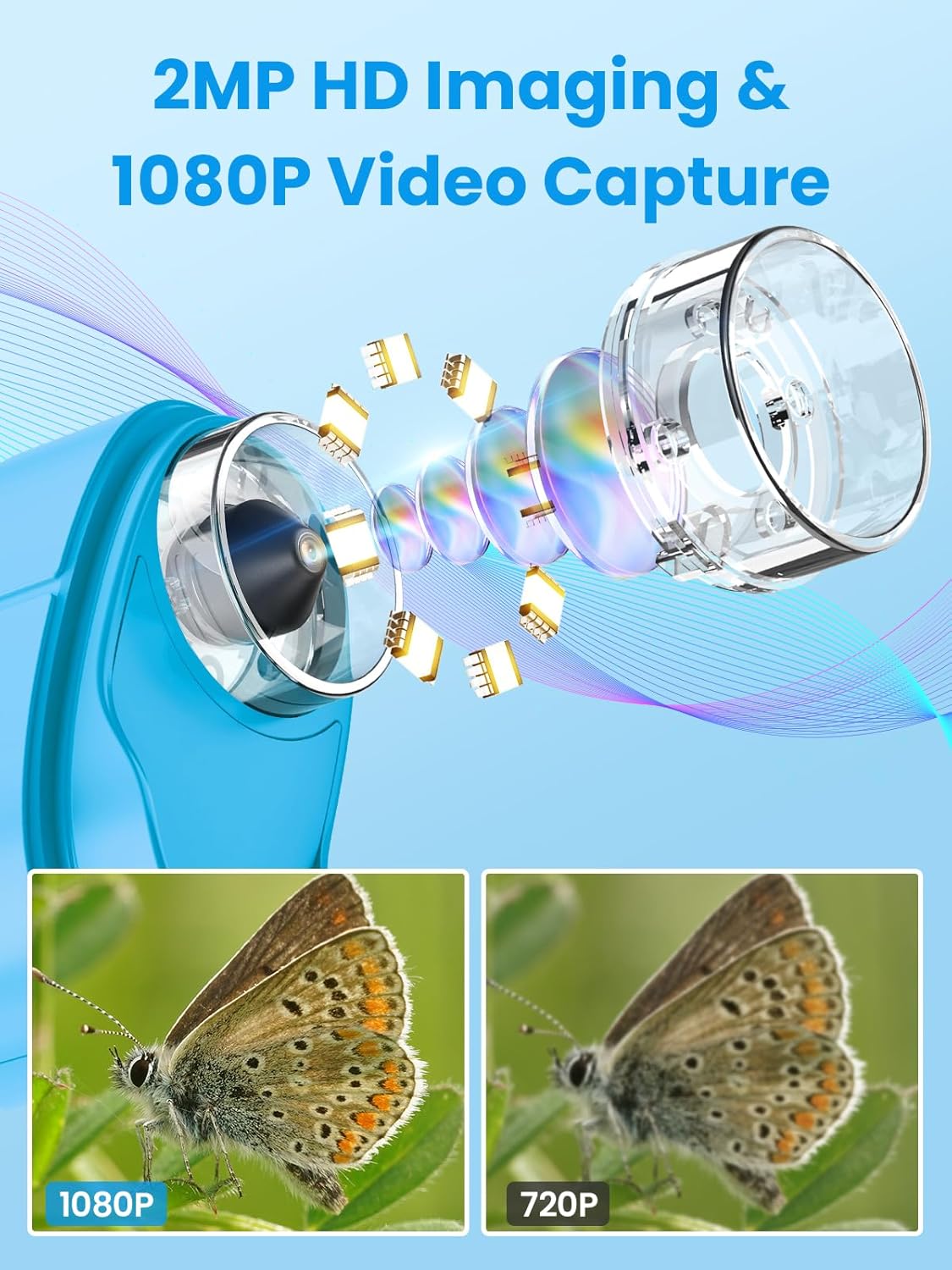 Detalle 2 de Vorth Microscope for Kids 1000X