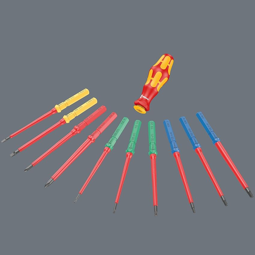 Detalle de Wera 05006617001 Kraftform Kompakt VDE 26 piezas 🛠