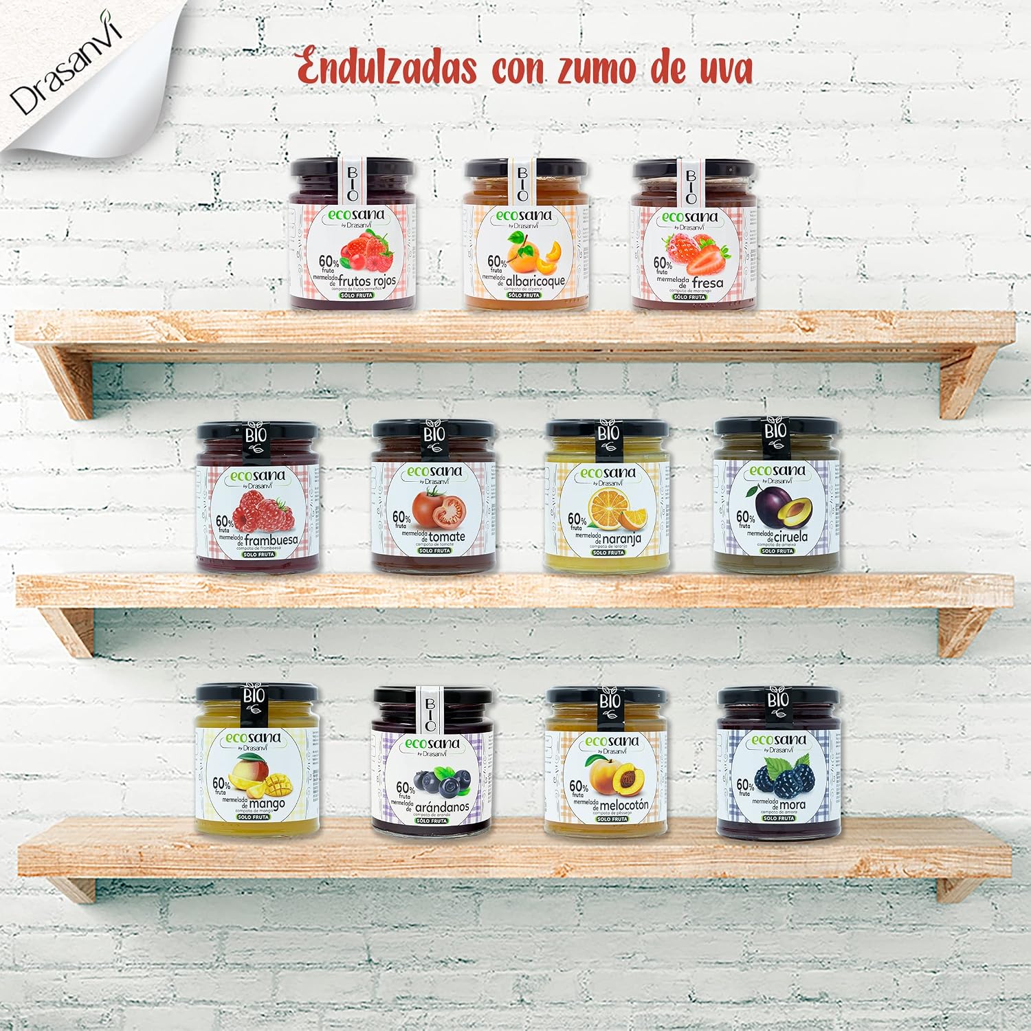 Thumbnail 5 de ECOSANA MERMELADA EXTRA CIRUELA 250g 🍯
