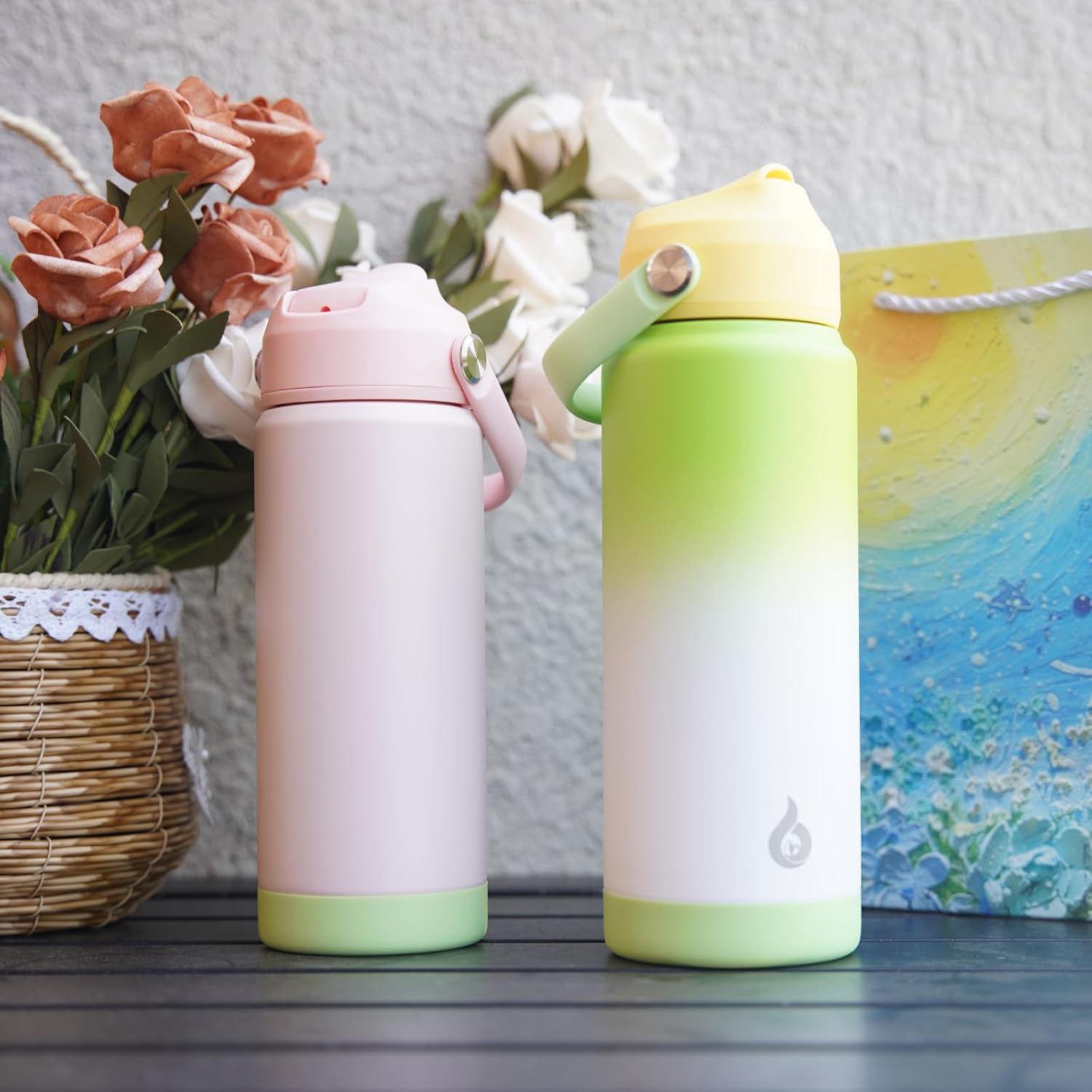 Thumbnail 6 de BJPKPK Insulated Water Bottle 12 oz