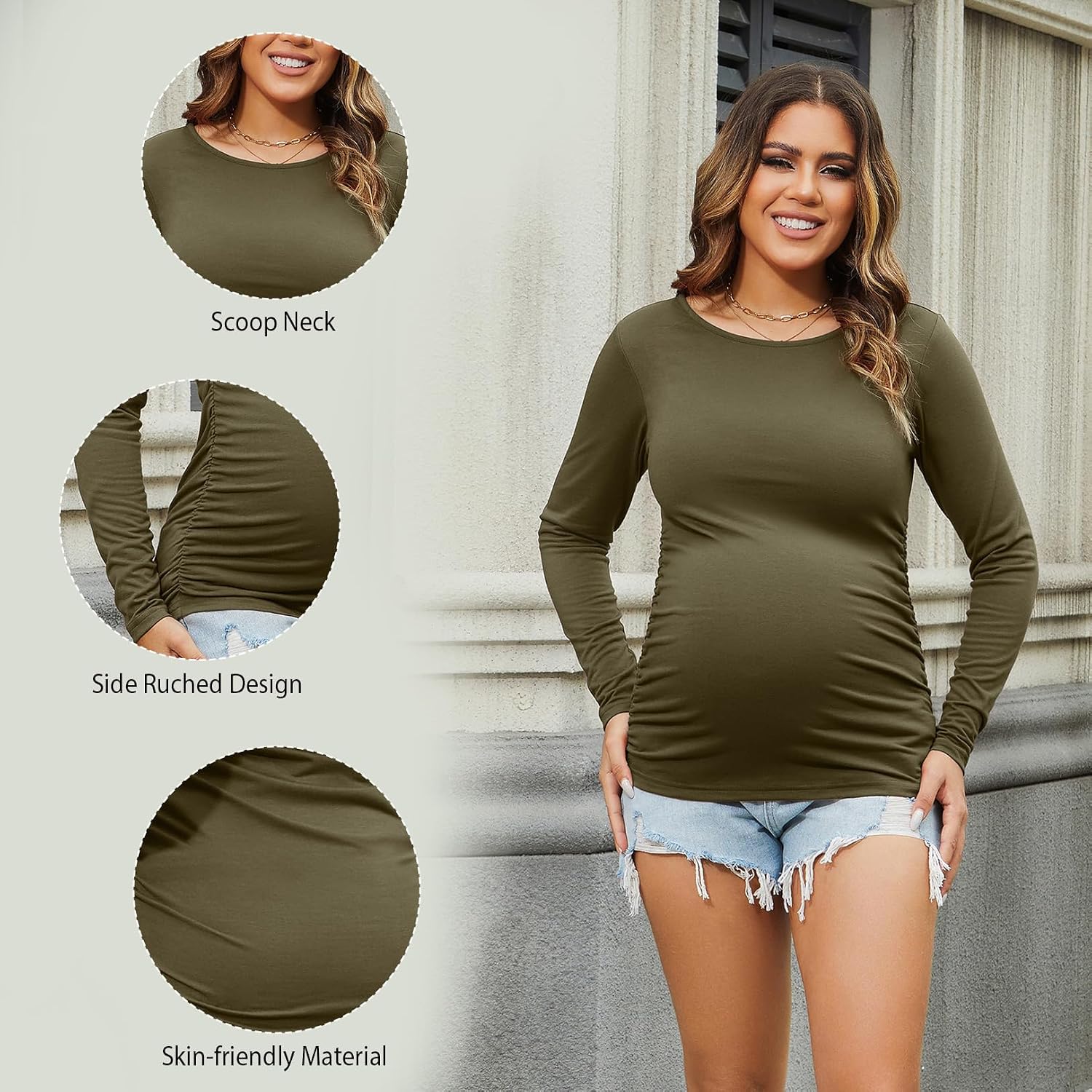 Thumbnail 4 de Bhome Maternity Shirts