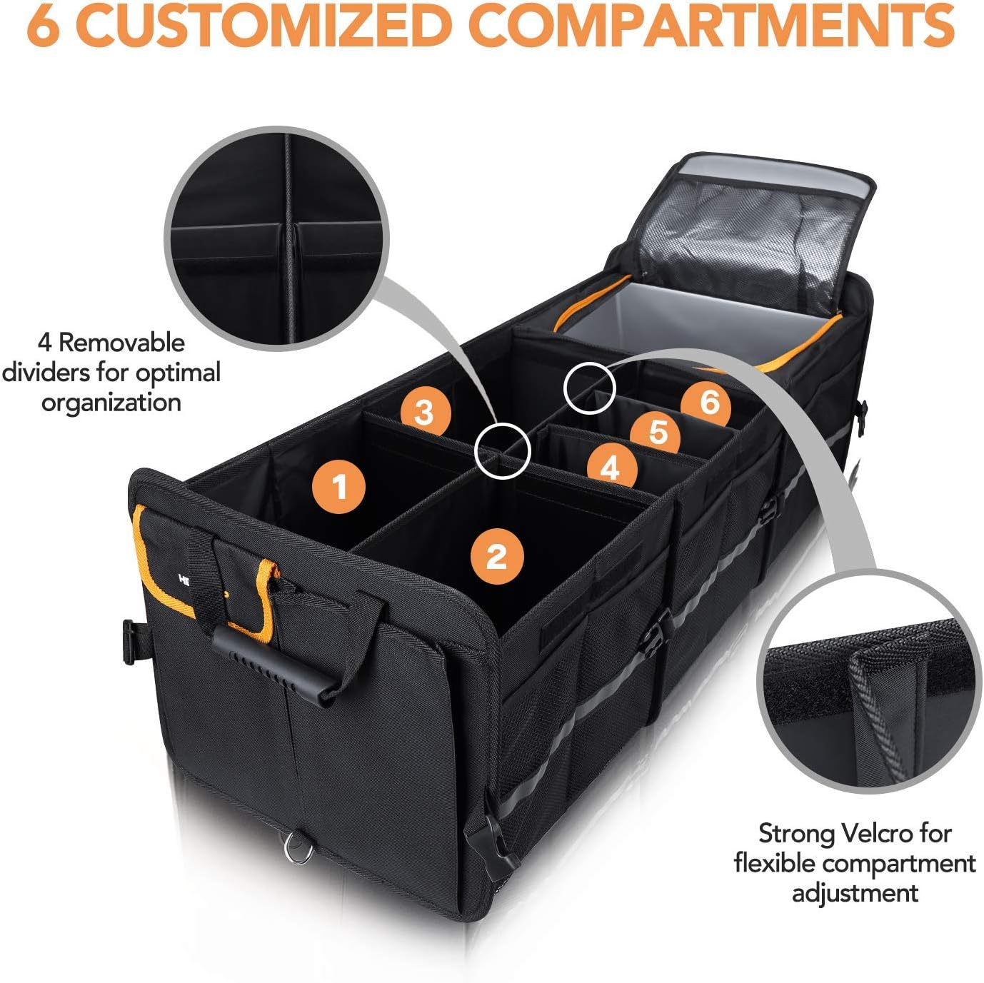 Thumbnail 4 de HEYTRIP Large Trunk Organizer with Cooler