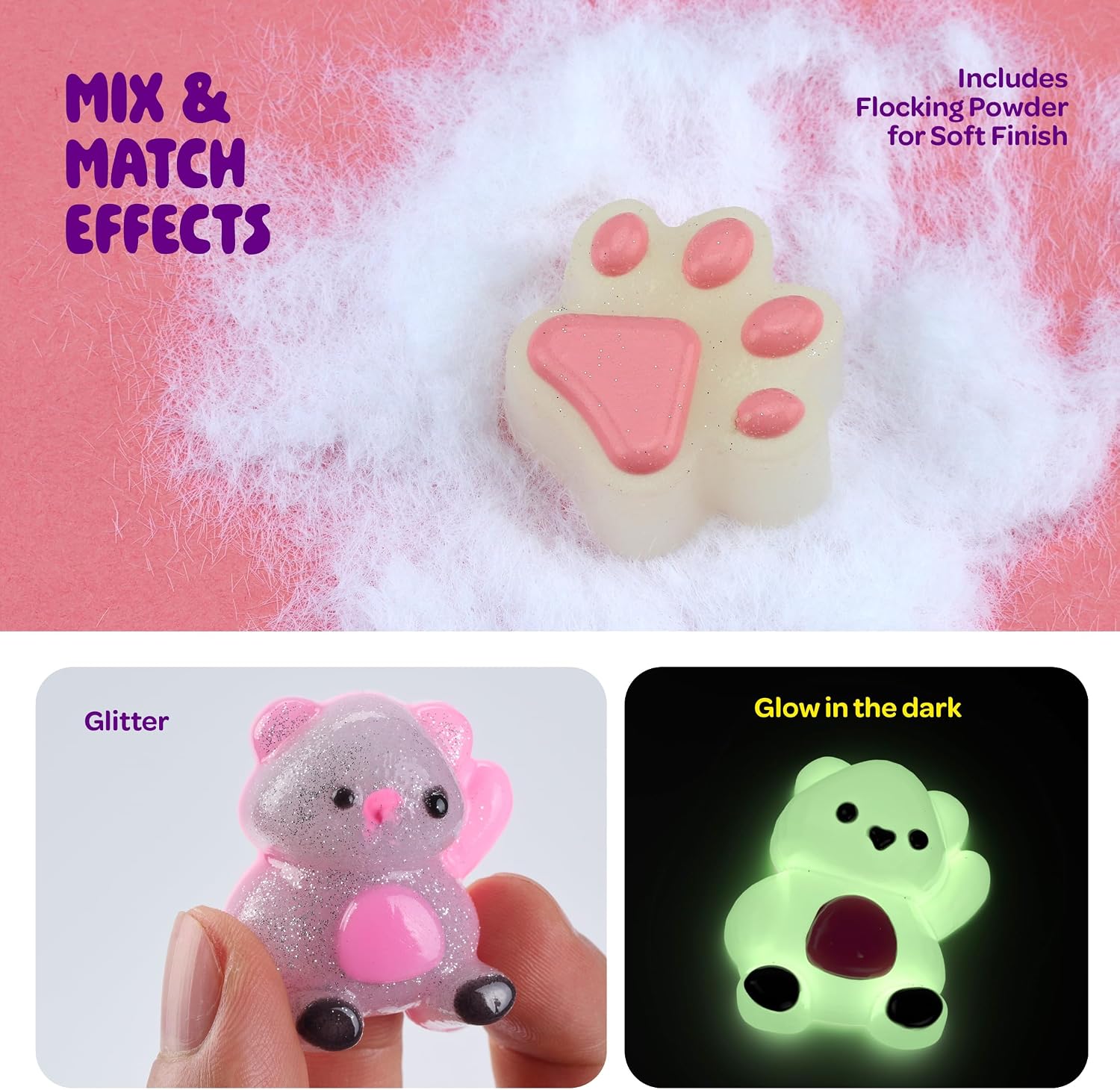 Thumbnail 5 de Dan&Darci Taba Squishy Making Kit for Kids – Craft Your Own Cute Squishies