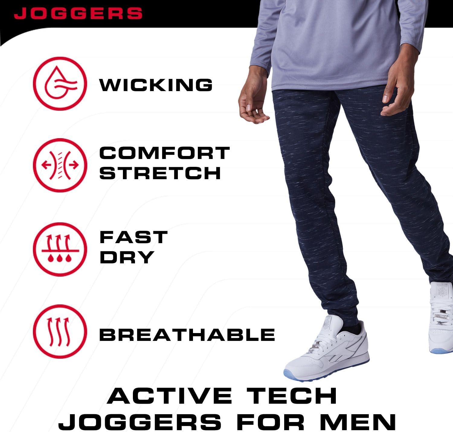 Thumbnail 5 de Ultra Performance 3 Pack Joggers Small