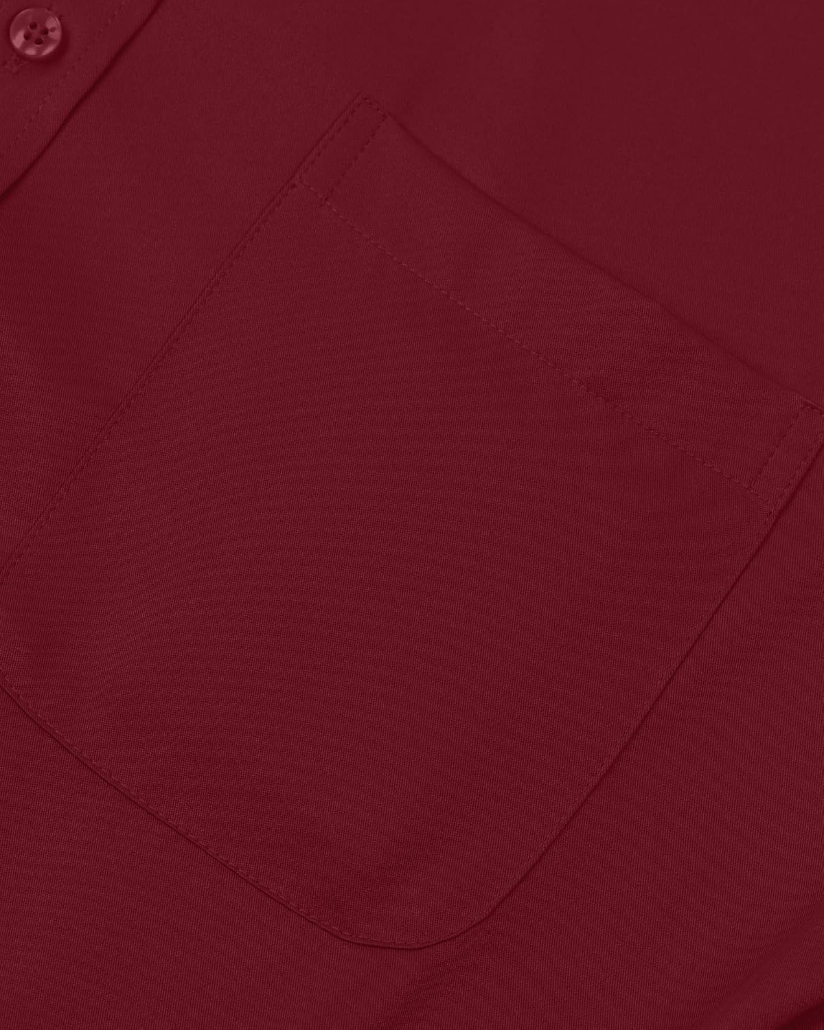 Detalle de Alimens & Gentle Men’s Long Sleeve Wrinkle-Free Stretch Dress Shirt with Pocket