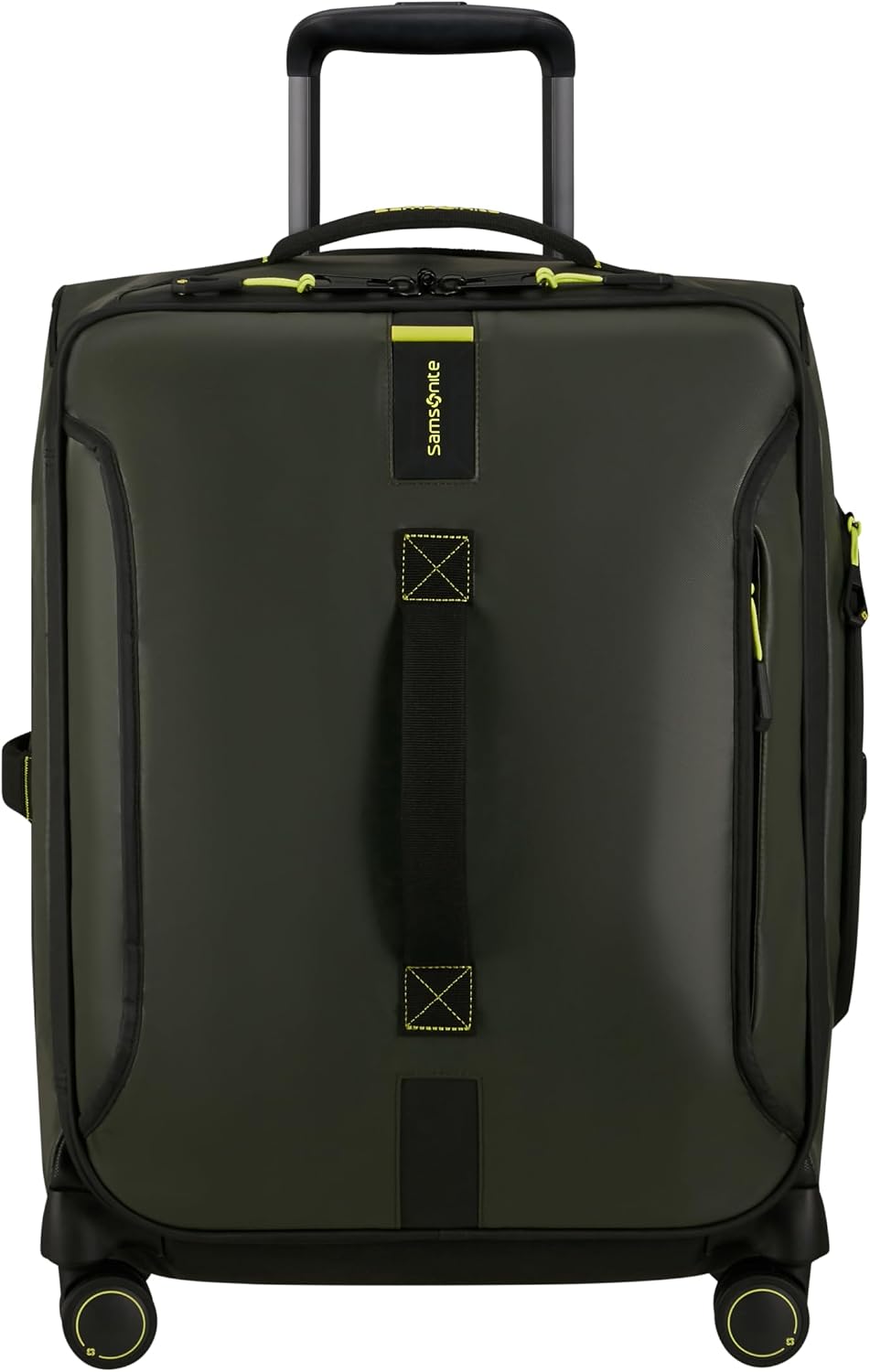 Detalle de Samsonite Paradiver Light: Valigia da cabina 48 L, verde Jungle Green, 55 x 40 x 23 cm