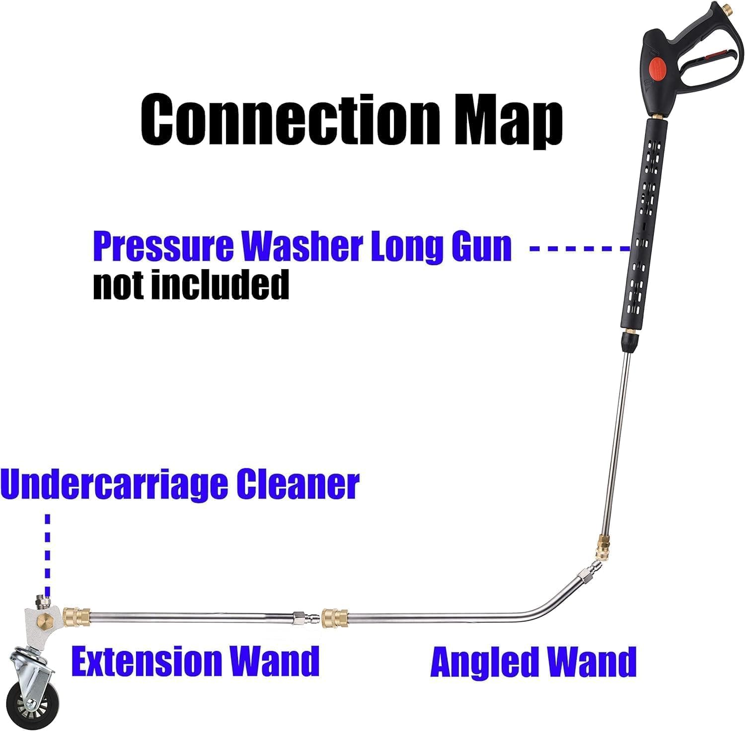Thumbnail 2 de Undercarriage Cleaner for 4000 PSI Pressure Washers