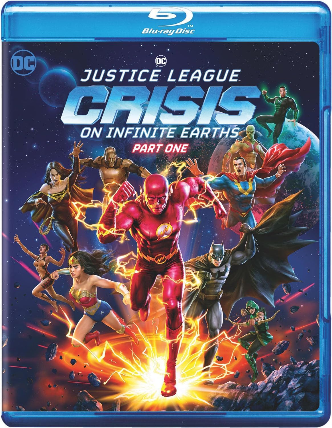 Detalle de Justice League: Crisis on Infinite Earths Part 1 Blu-ray – Multiverse Action