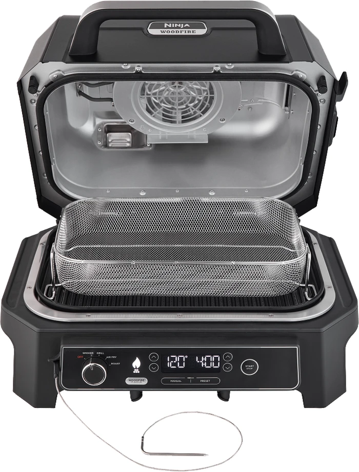 Thumbnail 16 de Ninja Woodfire Elektrogrill Grill & Smoker OG850EU Starterset