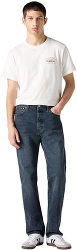 Thumbnail 3 de Levi's Hombre 501 Original Fit Vaqueros Blue Black Stretch 32W/34L