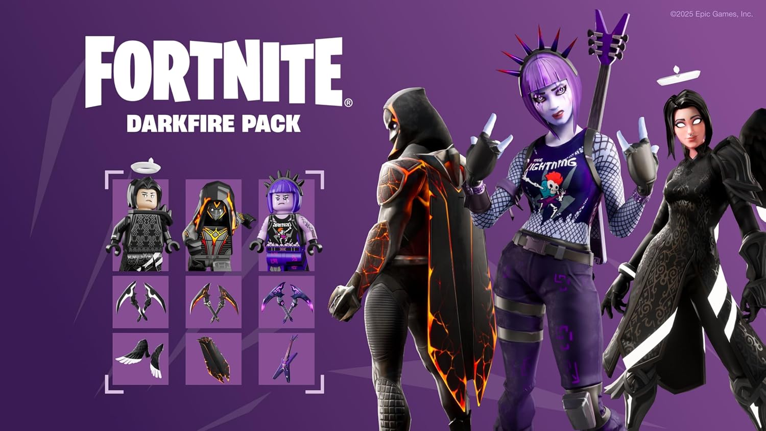 Detalle de Fortnite Schattenfeuer & Eis-Paket für Switch – Download-Code im Karton