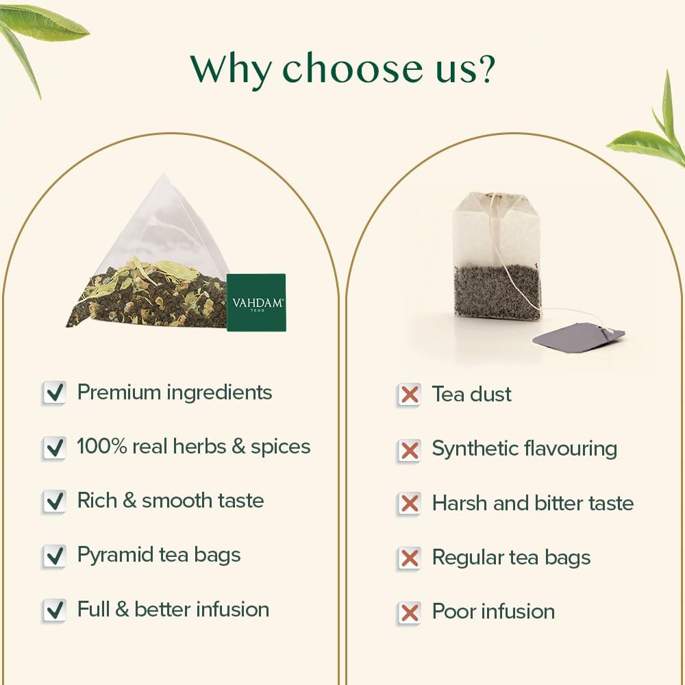 Thumbnail 5 de VAHDAM Kardamom Masala Chai 100 Beutel