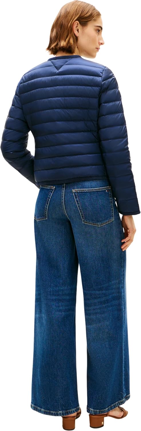 Detalle de Tommy Hilfiger Feminine Lw Down Jacket – doudoune femme en duvet (lot de 1)