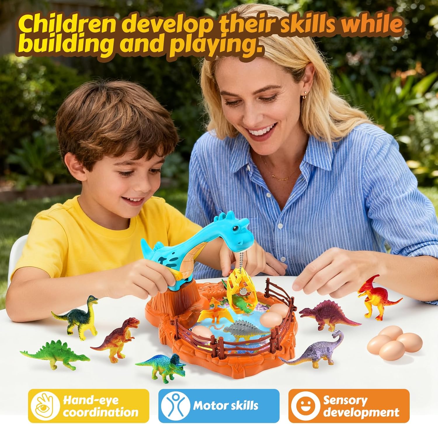 Thumbnail 6 de WEARXI Dinosaur Grab Toy Set for Kids