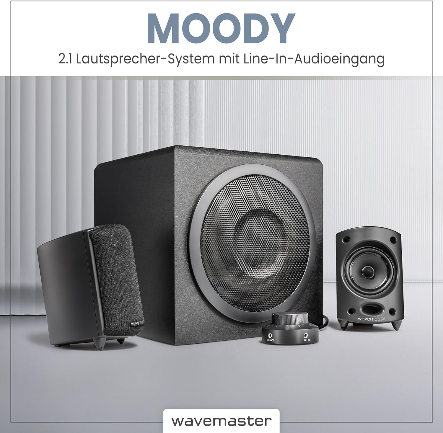 Thumbnail 3 de Wavemaster Moody 2.1 Lautsprecher System