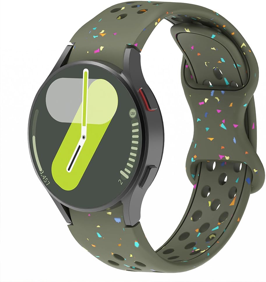 Thumbnail 6 de BYISYUE 20mm Sport Watch Strap (TPU silicone) for Samsung Galaxy Watch 7/6 Classic/5 Pro and more