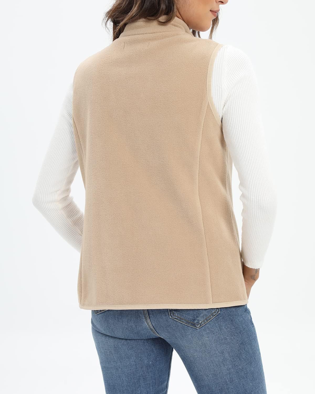 Thumbnail 6 de Xeoxarel Women's Fleece Vest with 6 Pockets, 280 g Fleece and Stretch