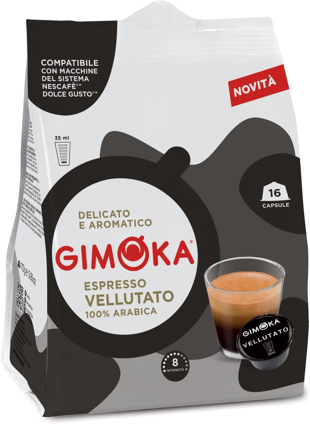 Thumbnail 4 de Gimoka Compatibile per Nescafé Dolce Gusto – 96 Capsule Assortimento Caffè (6 confezioni da 16)