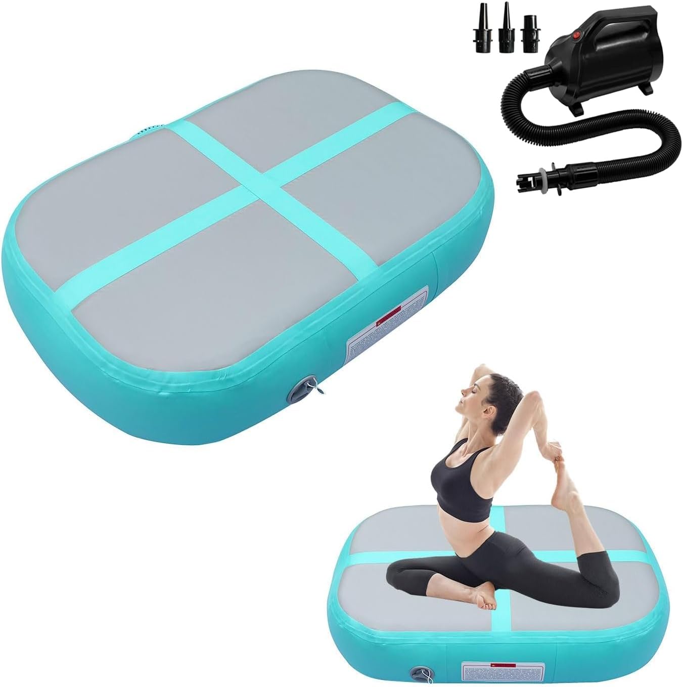 Detalle de PPXIA AirBlock Aufblasbare Gymnastikmatte
