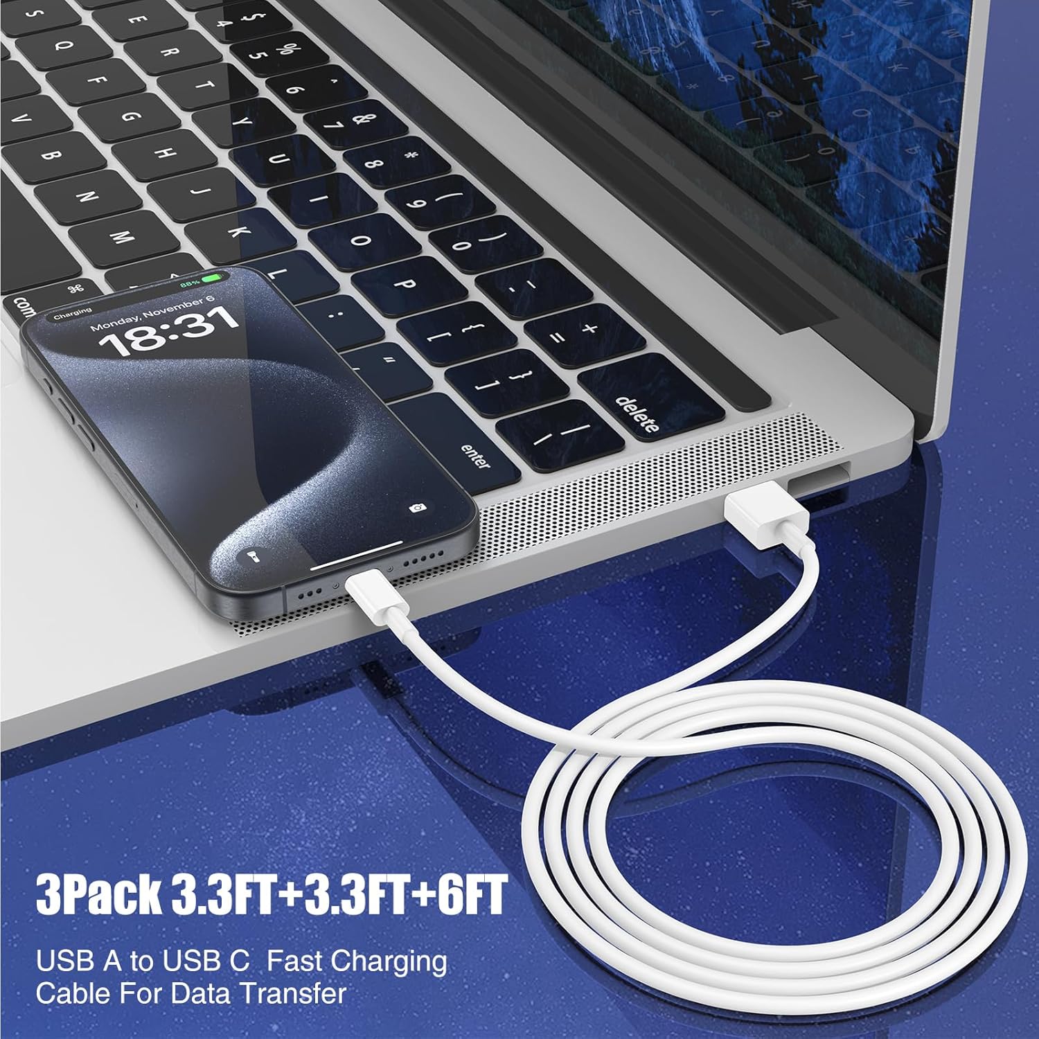 Thumbnail 5 de Carplay Cable 3-Pack for iPhone